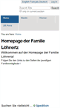 Mobile Screenshot of loehnertz.de